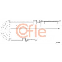10.6893 COFLE Тросик, cтояночный тормоз