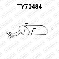 TY70484 VENEPORTE Глушник вихлопних газів кінцевий