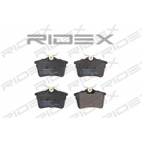 402B0383 RIDEX Комплект гальмівних колодок дисковий гальм
