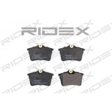 402B0383 RIDEX Комплект гальмівних колодок дисковий гальм