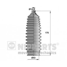 N2847016 NIPPARTS Комплект пильника рульове управління