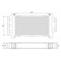 818713 VALEO Интеркулер