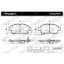 402B0698 RIDEX Комплект гальмівних колодок дисковий гальм