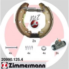 20990.125.4 ZIMMERMANN Комплект гальмівних колодок