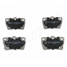 PP-256AF JAPANPARTS Комплект гальмівних колодок дисковий гальм