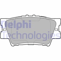 LP2004 DELPHI Комплект гальмівних колодок дисковий гальм