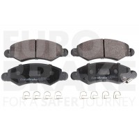 5502225216 EUROBRAKE Комплект гальмівних колодок дисковий гальм