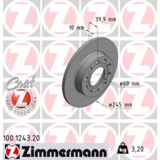 100.1243.20 ZIMMERMANN Гальмівний диск