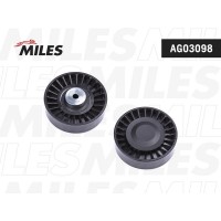 AG03098 MILES Паразитный / ведущий ролик, Поліклиновий ремінь