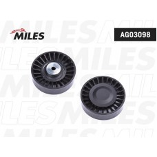 AG03098 MILES Паразитный / ведущий ролик, Поліклиновий ремінь