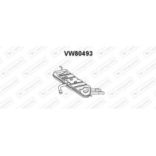 VW80493 VENEPORTE Глушник вихлопних газів кінцевий