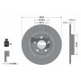 BDS2011 BENDIX Braking Гальмівний диск