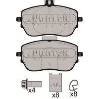 JCP8589 JURATEK Комплект гальмівних колодок дисковий гальм