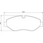 363710036024 MAGNETI MARELLI Комплект гальмівних колодок дисковий гальм