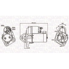 063721289010 MAGNETI MARELLI Стартер