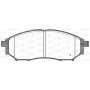 BPA0852.14 OPEN PARTS Комплект гальмівних колодок дисковий гальм
