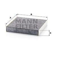 CUK 20 006 MANN-FILTER Фільтр повітря у внутрішньому просторі