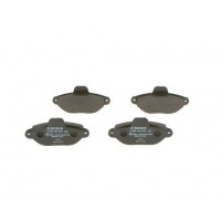 0 986 495 255 BOSCH Комплект гальмівних колодок дисковий гальм