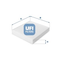 53.035.00 UFI Фільтр повітря у внутрішньому просторі
