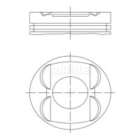 001 14 01 MAHLE поршень