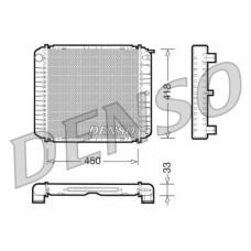 DRM33004 DENSO Радіатор охолодження двигуна
