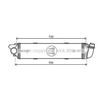 RT4622 AVA QUALITY COOLING Интеркулер