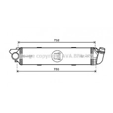 RT4622 AVA QUALITY COOLING Интеркулер