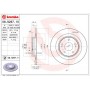 08.N267.11 BREMBO Гальмівний диск