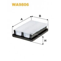 WA9806 WIX FILTERS Повітряний фільтр