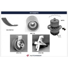 KH 150WP79 HUTCHINSON Водяний насос комплект зубчастого ременя
