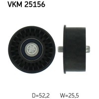 VKM 25156 SKF Паразитный / Ведущий ролик, Зубчастий ремінь