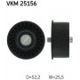 VKM 25156 SKF Паразитный / Ведущий ролик, Зубчастий ремінь