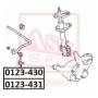 0123-431 ASVA Тяга стійка стабілізатор