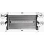 CN2322 AVA QUALITY COOLING Радіатор охолодження двигуна