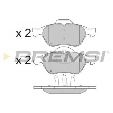 BP3264 BREMSI КомплеК т гальмівних колодок, дискове гальмо