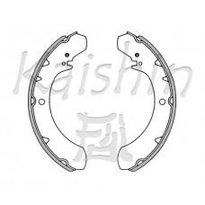 K0017 KAISHIN Комплект гальмівних колодок