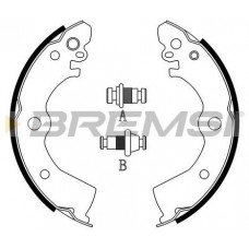 GF0851 BREMSI Комплект гальмівних колодок