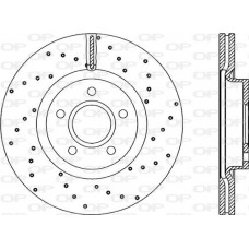 BDRS2153.25 OPEN PARTS Гальмівний диск