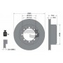 BDS1785 BENDIX Braking Гальмівний диск