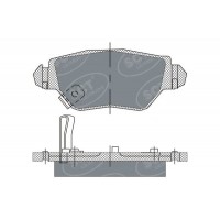 SP 242 PR SCT - MANNOL Комплект гальмівних колодок дисковий гальм