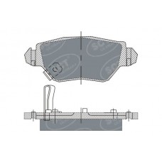 SP 242 PR SCT - MANNOL Комплект гальмівних колодок дисковий гальм