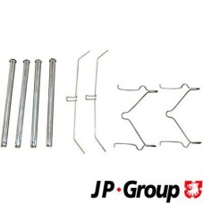 1163650310 JP GROUP Комплектуючі колодки дискового гальма