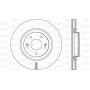 BDR2606.20 OPEN PARTS Гальмівний диск