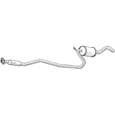 288-789 BOSAL Середній глушник вихлопних газів