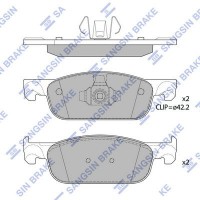 SP4054 Hi-Q Комплект гальмівних колодок дисковий гальм