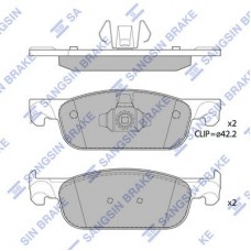 SP4054 Hi-Q Комплект гальмівних колодок дисковий гальм