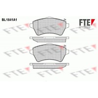 BL1841A1 FTE Комплект гальмівних колодок дисковий гальм