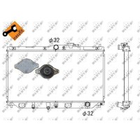 507728 NRF Радіатор охолодження двигуна