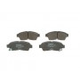 0 986 495 257 BOSCH Комплект гальмівних колодок дисковий гальм
