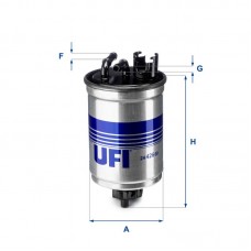 24.426.00 UFI Паливний фільтр
